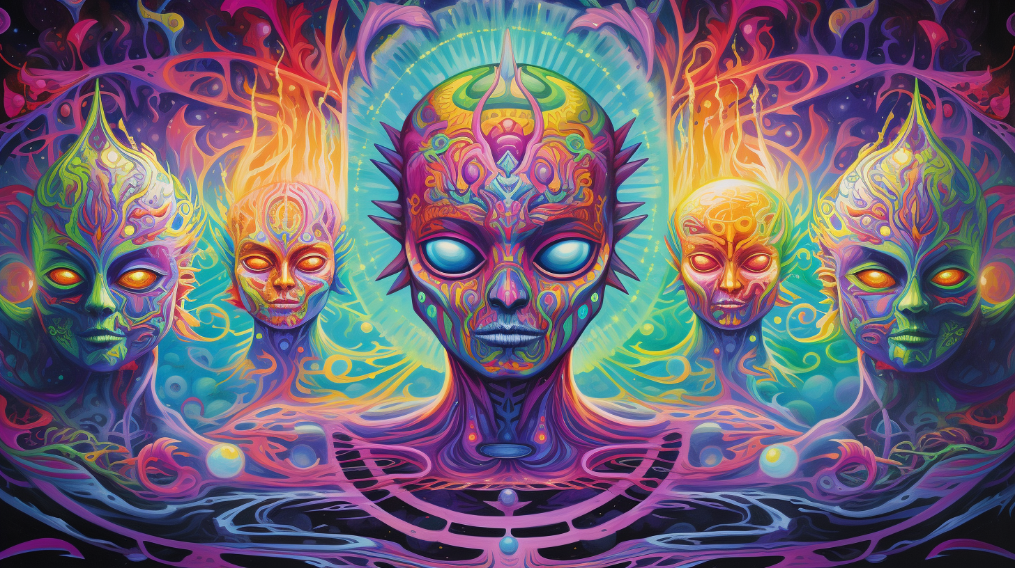 DMT art of other beings