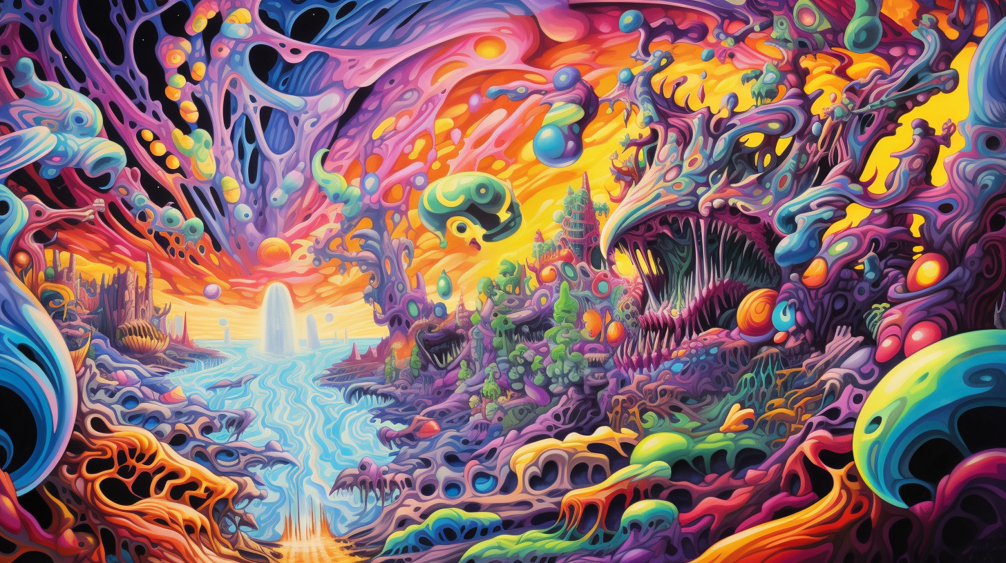 DMT art of other worlds